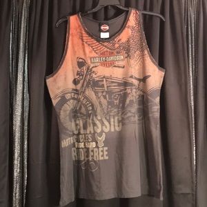 Harley Davidson tank